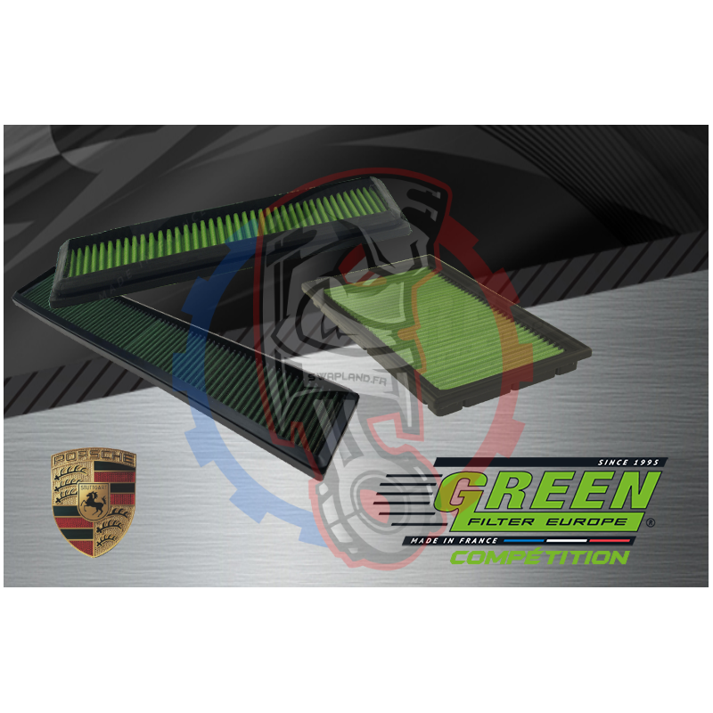 Filtre à air compétition Green Porsche – Swapland -
