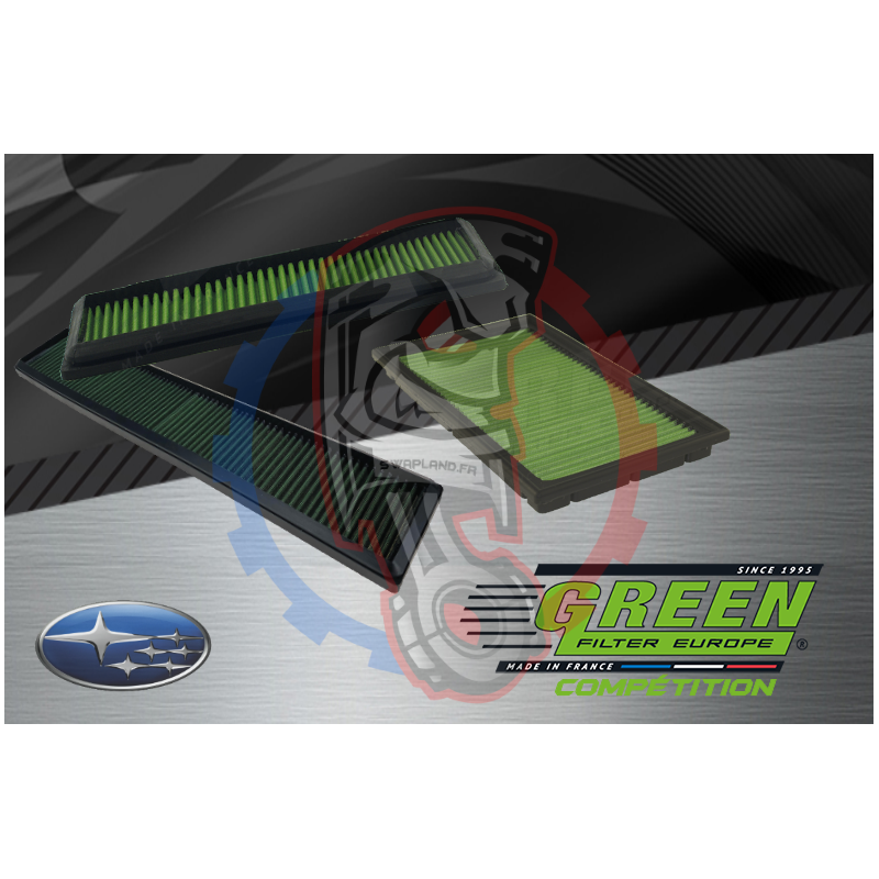 Filtre à air compétition Green Subaru – Swapland -
