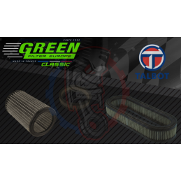 Filtre à air Classic Green Talbot – Swapland -