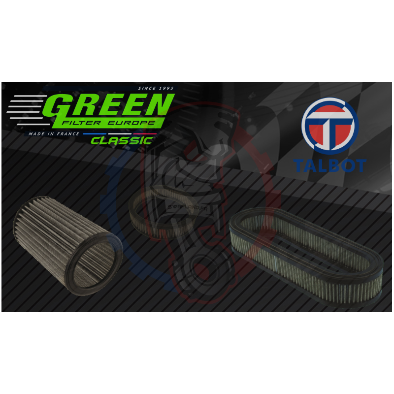 Filtre à air Classic Green Talbot – Swapland -