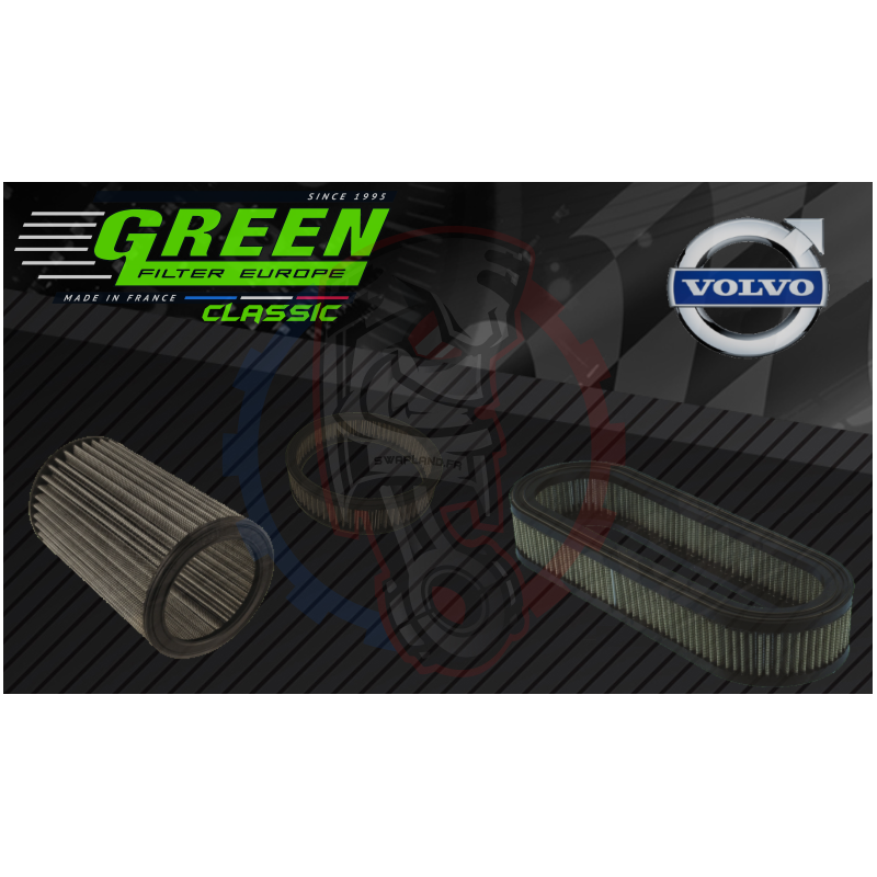 Filtre à air Classic Green Volvo – Swapland -