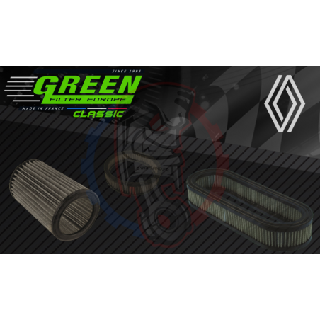 Filtre à air Classic Green Renault – Swapland -