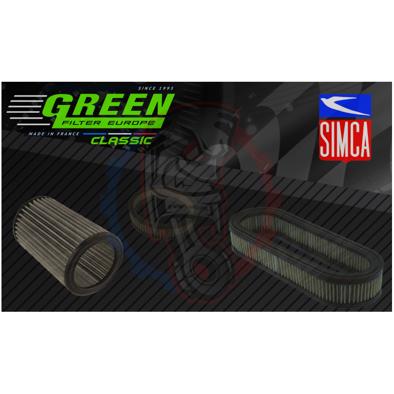 Filtre à air Classic Green Simca – Swapland -
