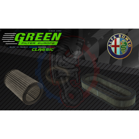 Filtre à air Classic Green Alfa Roméo – Swapland -