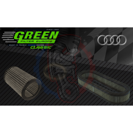 Filtre à air Classic Green Audi – Swapland -