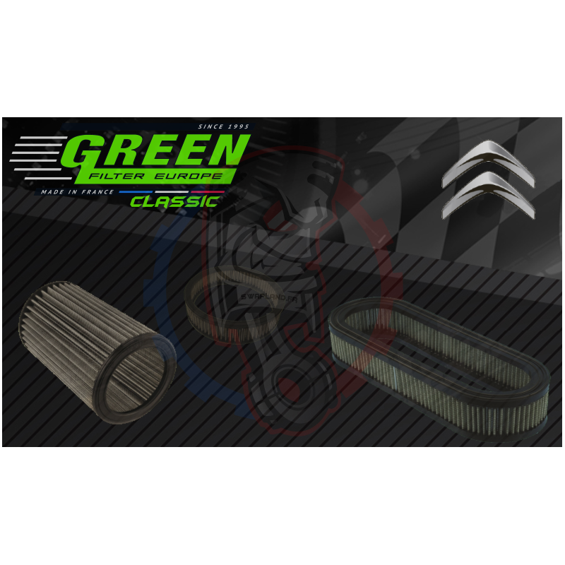 Filtre à air Classic Green Citroën – Swapland -