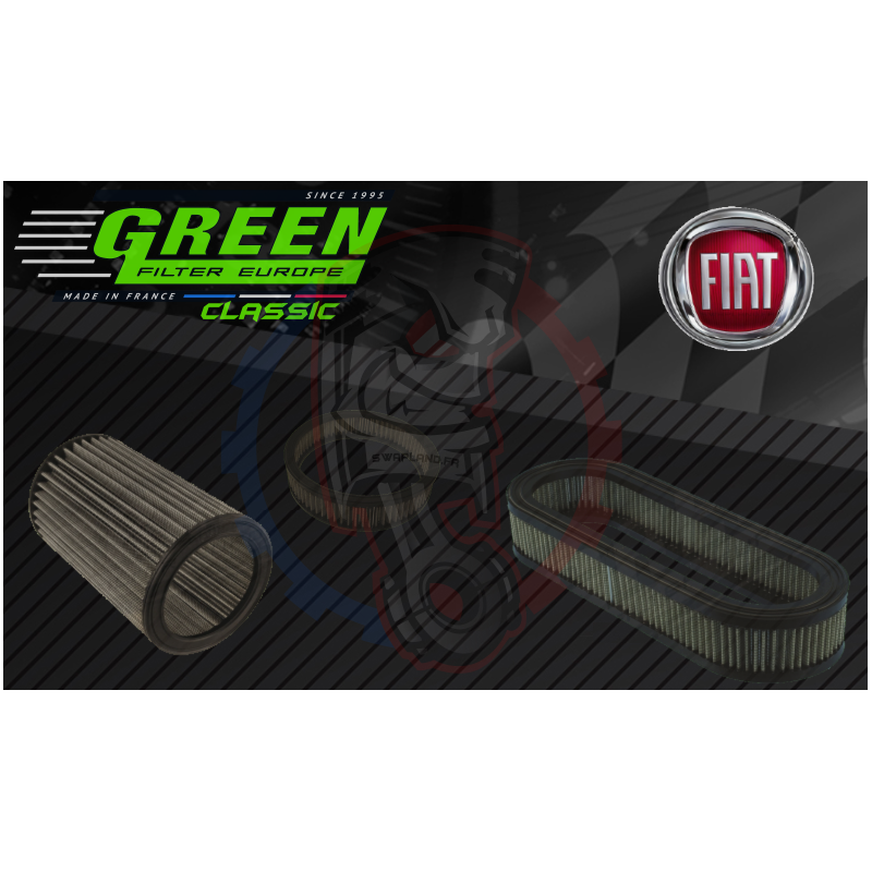 Filtre à air Classic Green Fiat – Swapland -