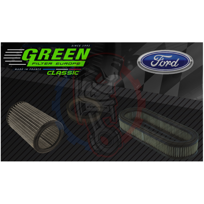 Filtre à air Classic Green Ford – Swapland -