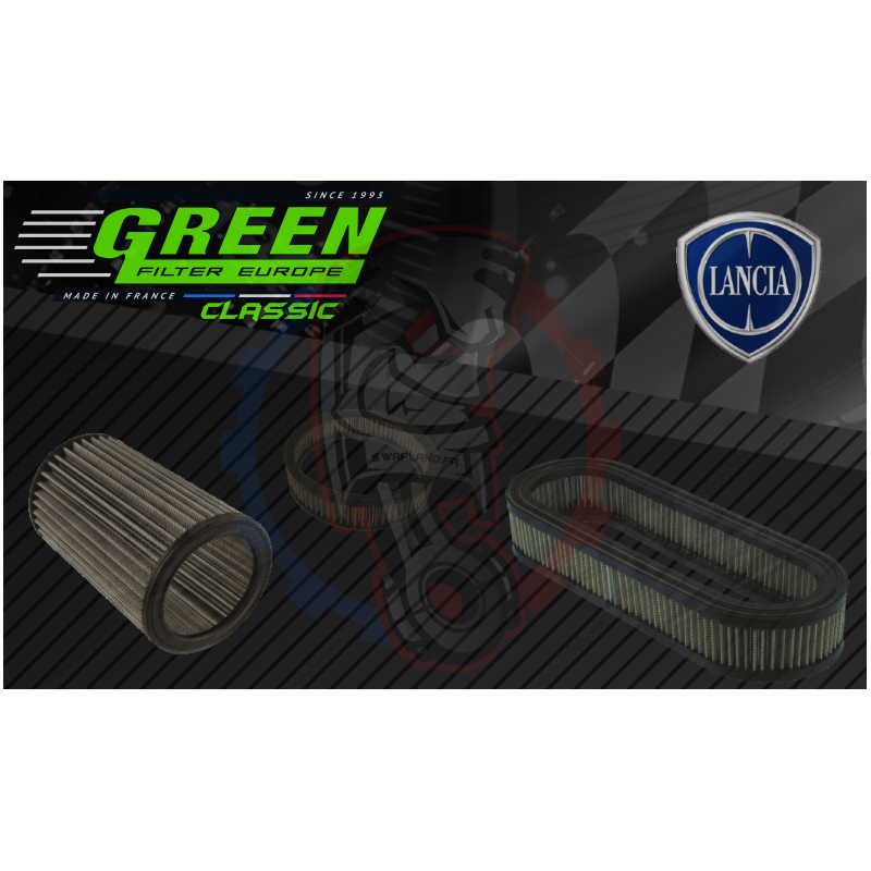 Filtre à air Classic Green Lancia – Swapland -