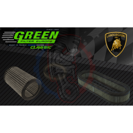 Filtre à air Classic Green Lamborghini – Swapland -