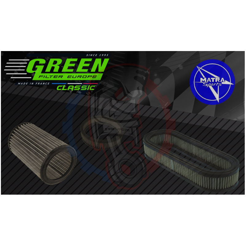 Filtre à air Classic Green Matra – Swapland -
