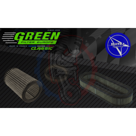 Filtre à air Classic Green Matra – Swapland -