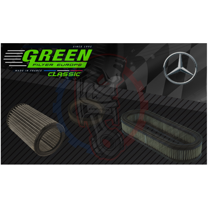Filtre à air Classic Green Mercedes – Swapland -