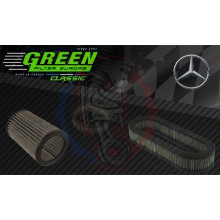Filtre à air Classic Green Mercedes – Swapland -