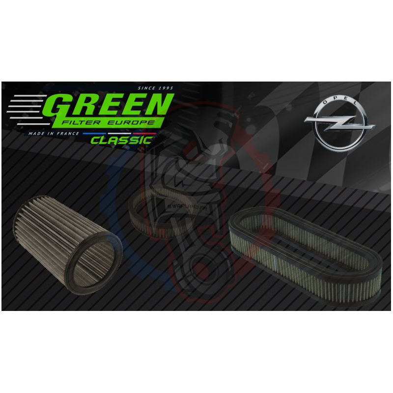 Filtre à air Classic Green Opel – Swapland -