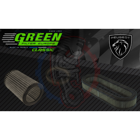 Filtre à air Classic Green Peugeot – Swapland -