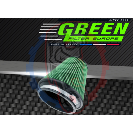 Conique oval Inox Green filter - Swapland -