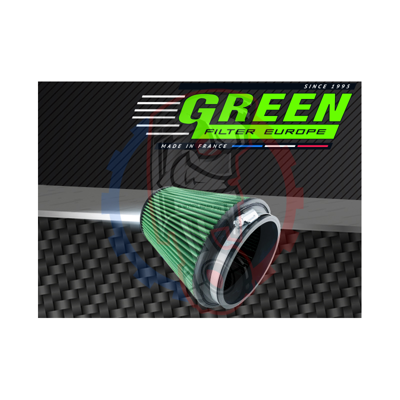Conique oval Caoutchouc Green filter - Swapland -