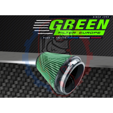 Conique oval Caoutchouc Green filter - Swapland -