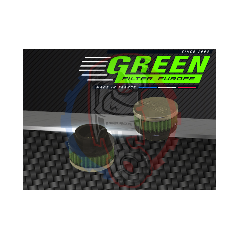 Cylindrique standard Inox Green filter - Swapland -