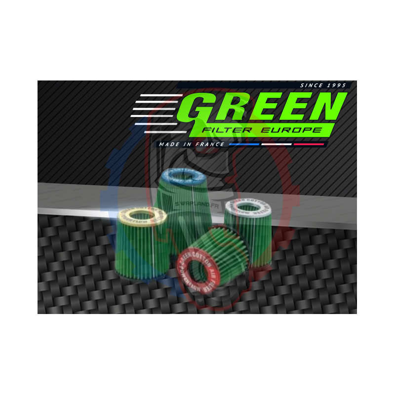 Cylindrique Power-flow Rouge Green filter - Swapland -