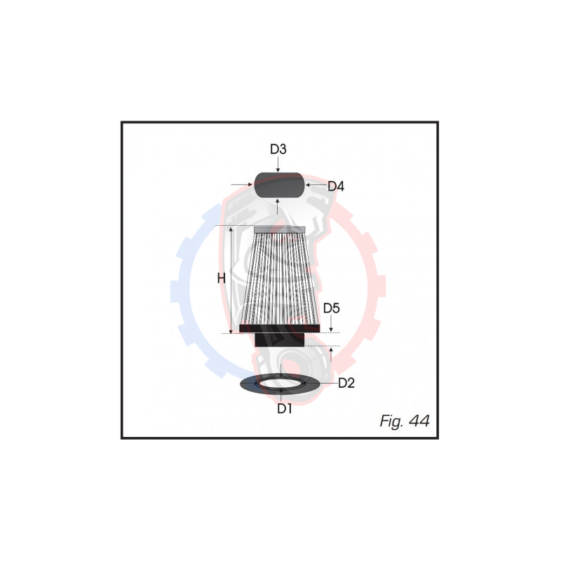 Conique oval Inox Green filter - Swapland -