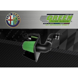 Kit d’admission direct Green pour Alfa Roméo 