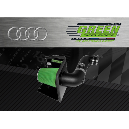 Kit d’admission direct Green pour Audi 