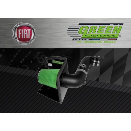 Kit d’admission direct Green pour Fiat 