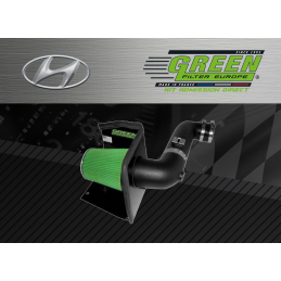 Kit d’admission direct Green pour Hyundai 