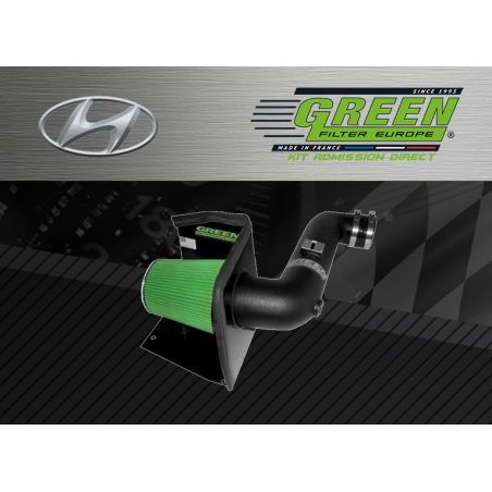 Kit d’admission direct Green pour Hyundai 