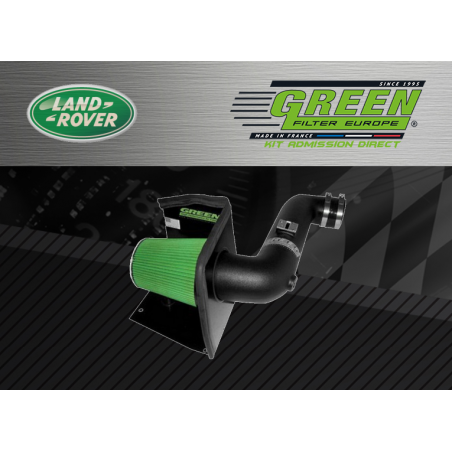Kit d’admission direct Green pour Land Rover 