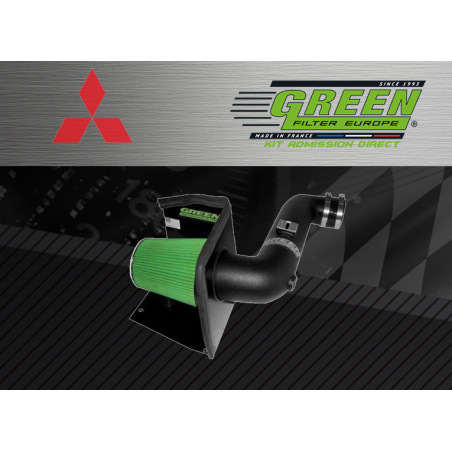 Kit d’admission direct Green pour Mitsubishi 