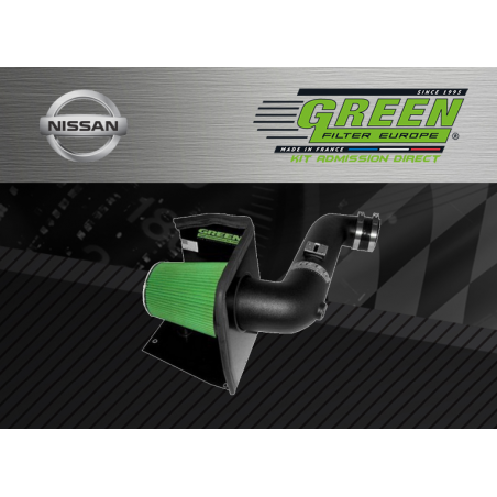 Kit d’admission direct Green pour Nissan 