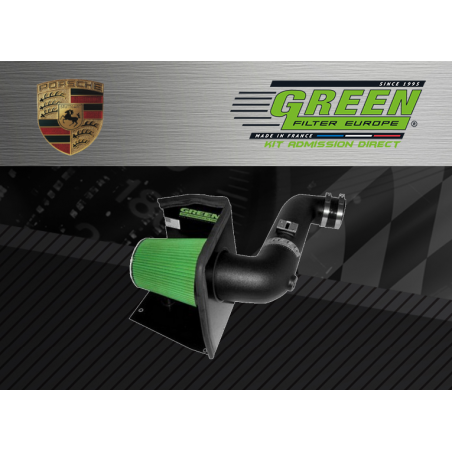 Kit d’admission direct Green pour Porsche 