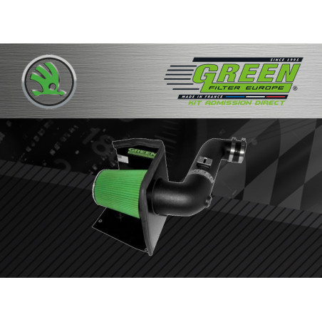 Kit d’admission direct Green pour Skoda 