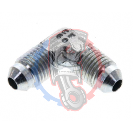 Raccord 90° mâle/mâle DASH 4 acier - SWAPLAND -