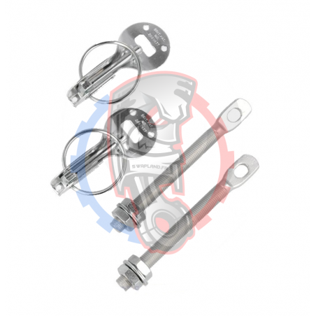 Attache capot à goupille Dakar aluminium - Swapland -