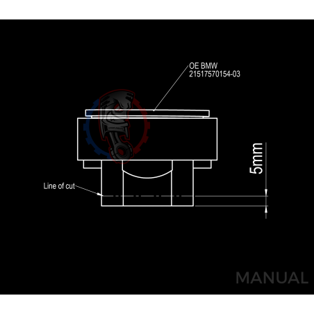 Kit embrayage conversion moteur Toyota 2JZ 1JZ pour boite BMW N54