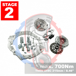 Kit embrayage conversion moteur Toyota 2JZ 1JZ pour boite BMW M57 HGD