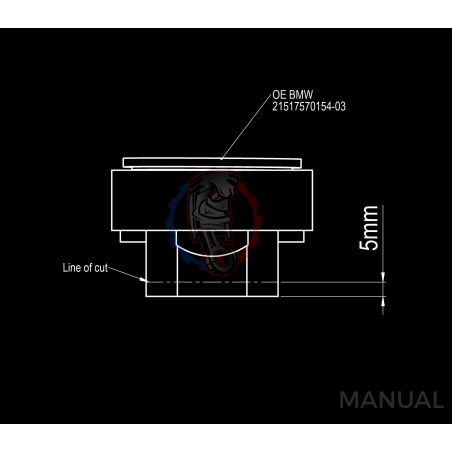 Kit embrayage conversion moteur Toyota 2JZ 1JZ pour boite BMW M57 HGD