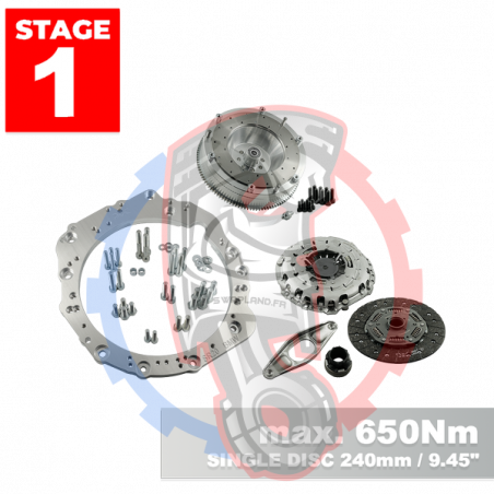 Kit embrayage Stage 1 conversion moteur Nissan SR pour boite BMW M57 HGU HGK