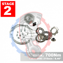 Kit embrayage Stage 2 conversion moteur BMW M62 S62 boite BMW M57 HGD JGA