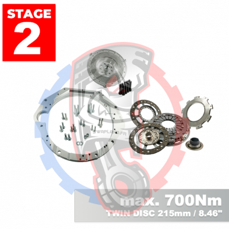 Kit embrayage Stage 2 conversion moteur BMW M62 S62 boite BMW M57 HGD JGA