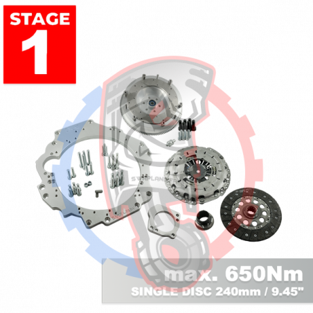 Kit embrayage Stage 1 650 Nm conversion moteur Ford Barra boite BMW M57