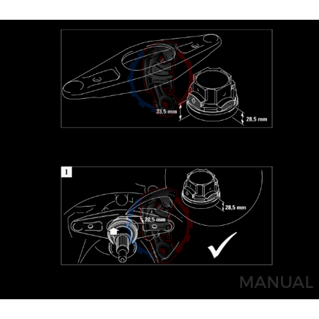 Kit embrayage Stage 1 conversion moteur Nissan SR boite BMW N54