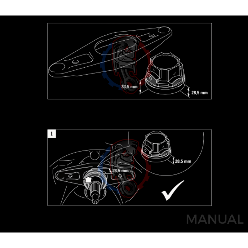 Kit embrayage Stage 1 conversion moteur Mercedes M112 M113 boite BMW M57