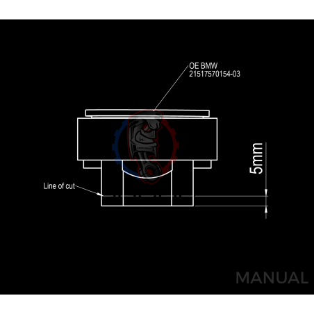 Kit embrayage Stage 2 conversion moteur Ford Barra boite BMW N54