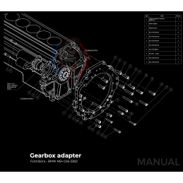 Kit embrayage Stage 2 conversion moteur Ford Barra boite BMW N54 2