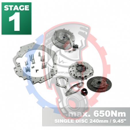 Kit embrayage Stage 1 conversion moteur Ford Barra 650nm boite BMW M57 N54